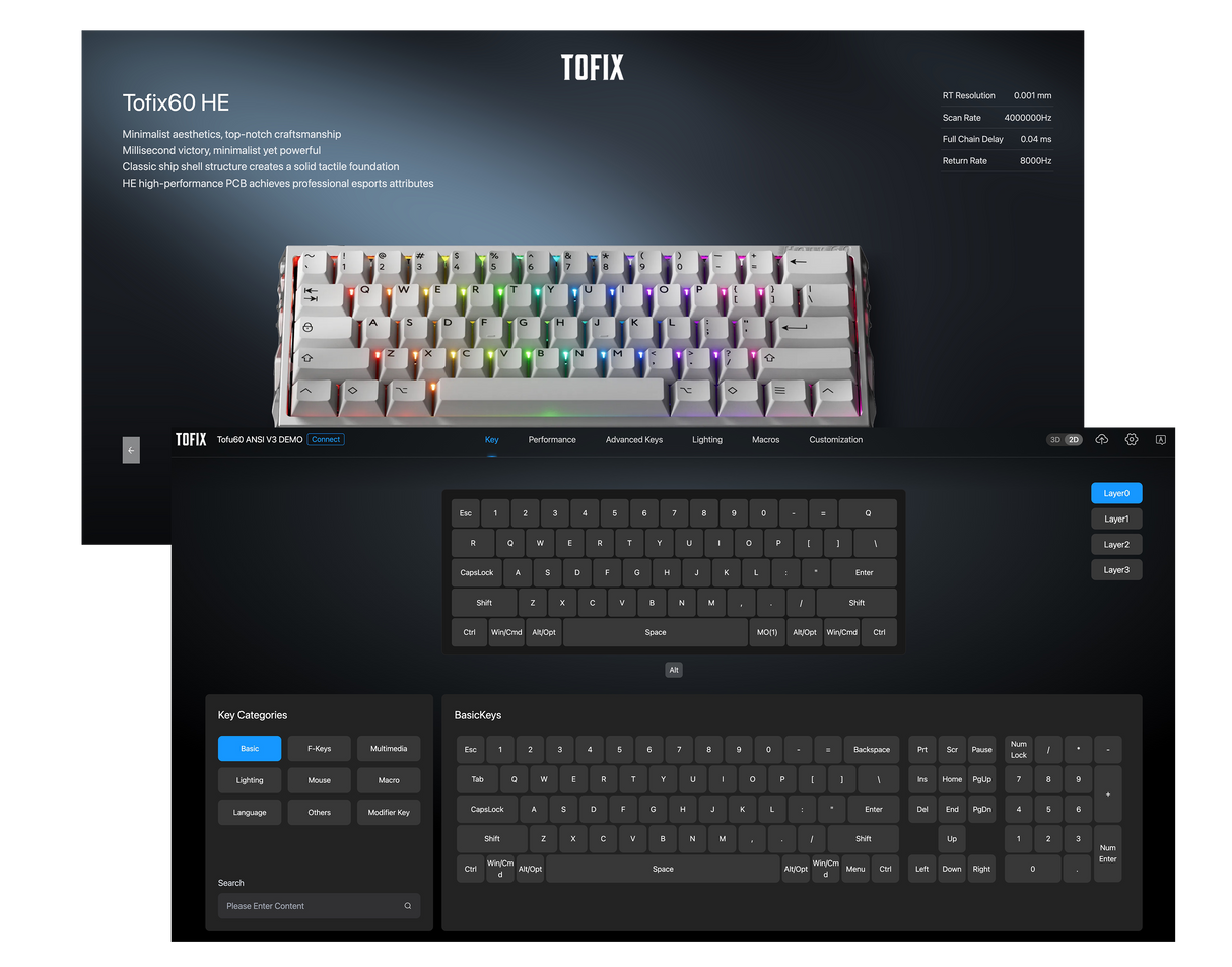 KBDfans Tofix Tofu60 HE