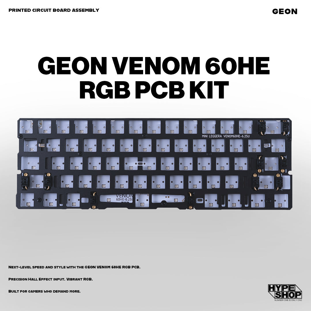 GEONWORKS Venom60 HE RGB PCB KIT