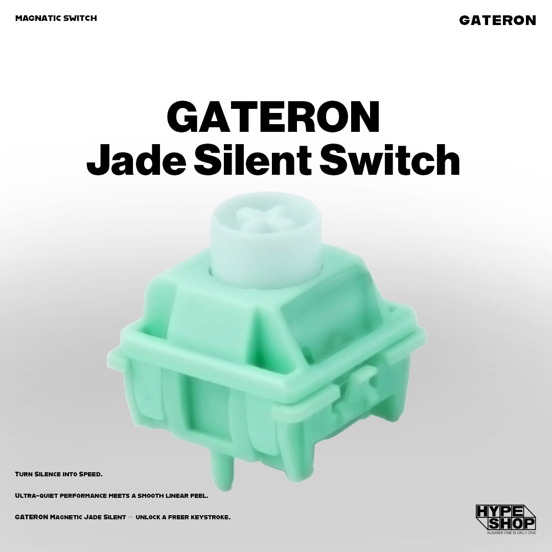GATERON Magnetic Jade Silent Switch【磁気式スイッチ】