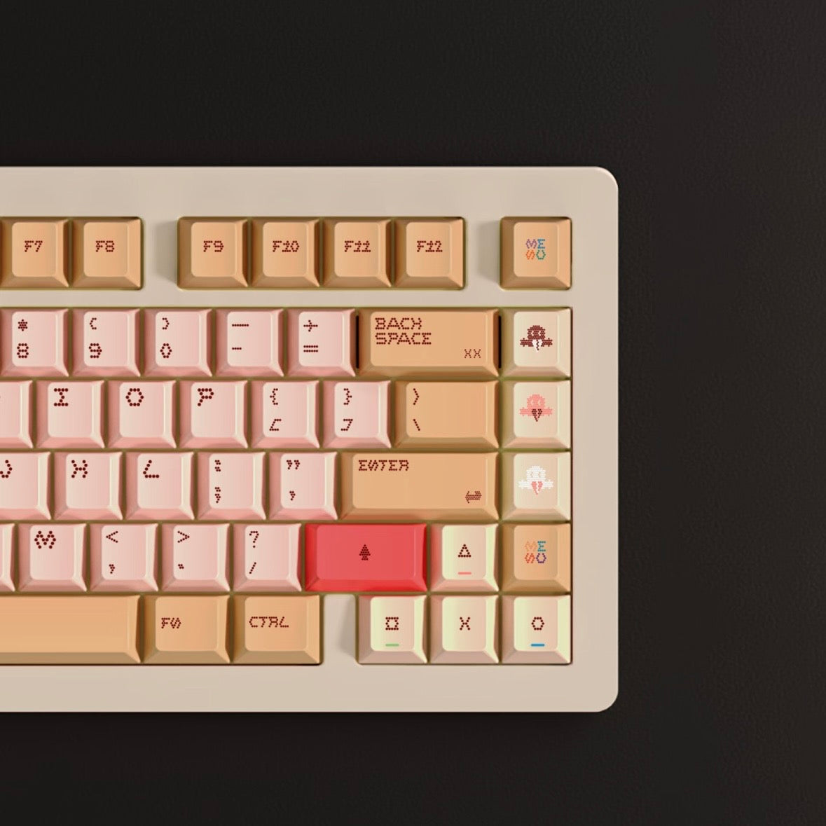 予約販売 HamonTap Dots Matrix R2 Keycaps