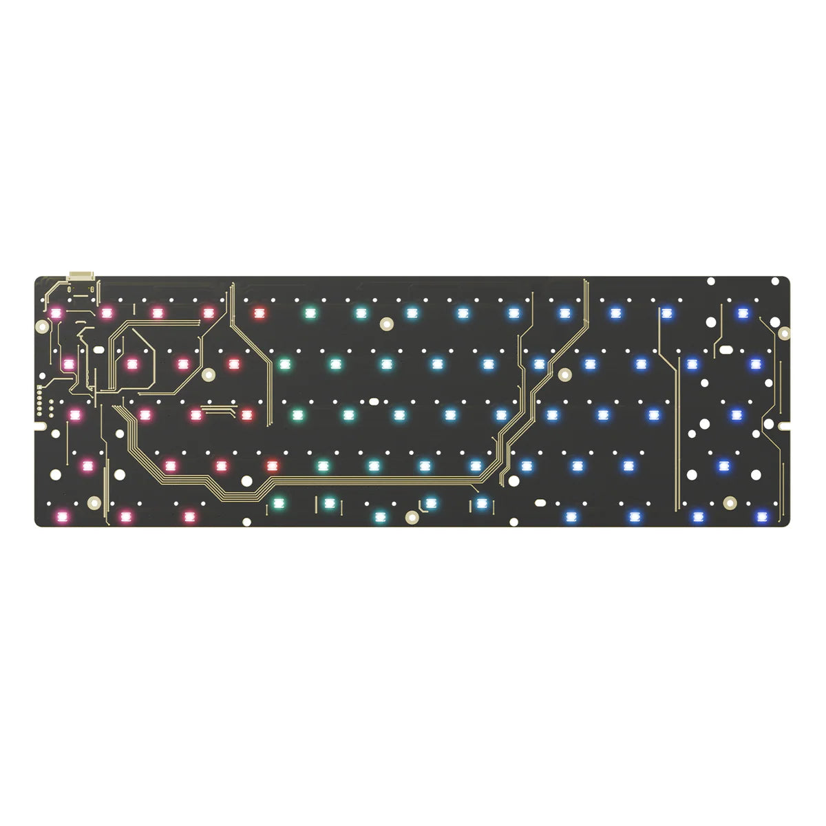 GATERON GT60 PRO Magnetic Keyboard PCBA【スタビ&フォーム組み立て済み】