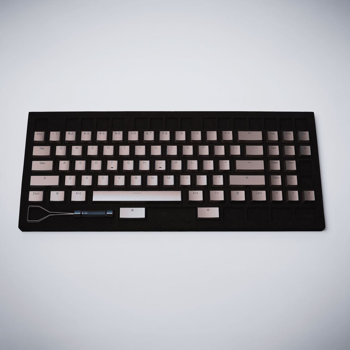 HiUM Metal keycaps 61/64/68