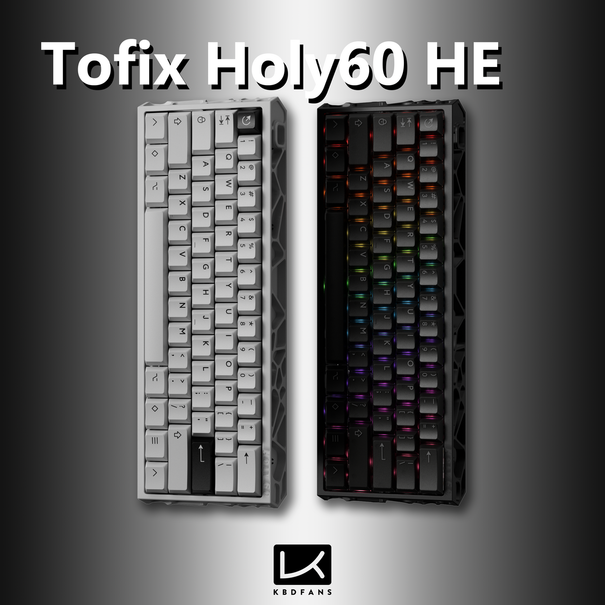 KBDfans × MM HE キット Holy60 PBTfans BOW PBTfans BOW – KBDfans® Mechanical Keyboards Store