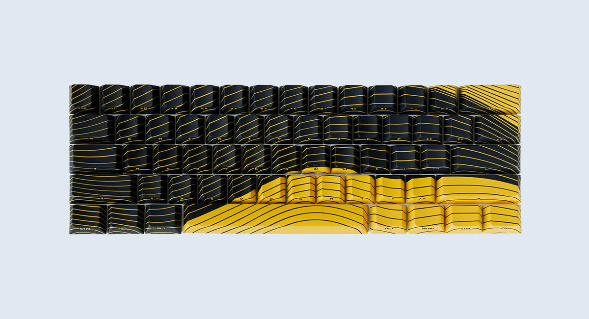 Magnetic Wave Keycap Set