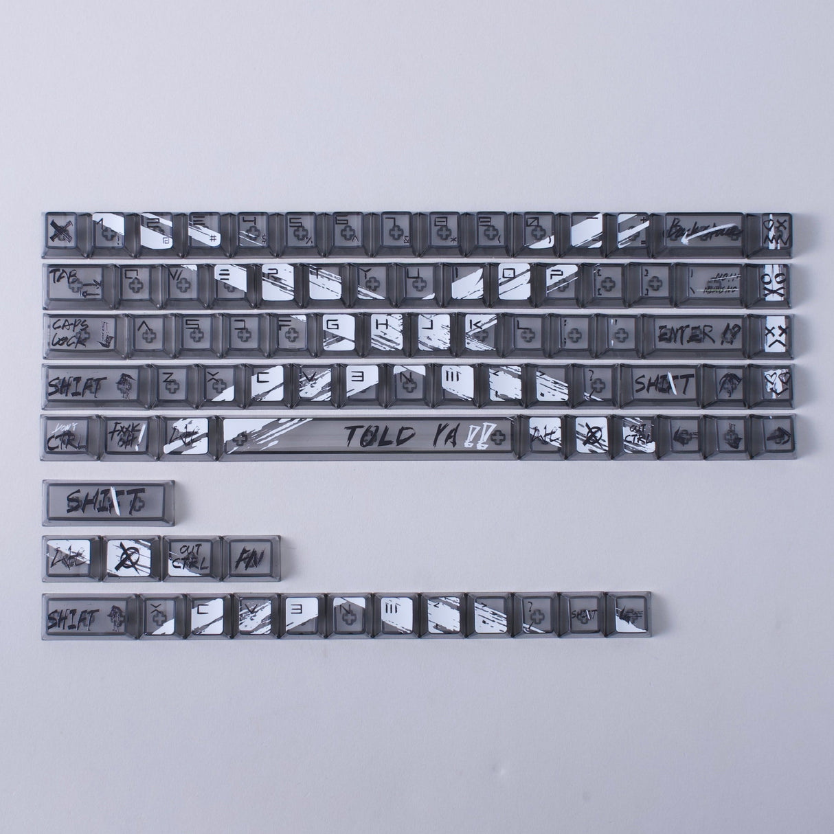 KeyTok XXX Cherry Profile PC Keycaps