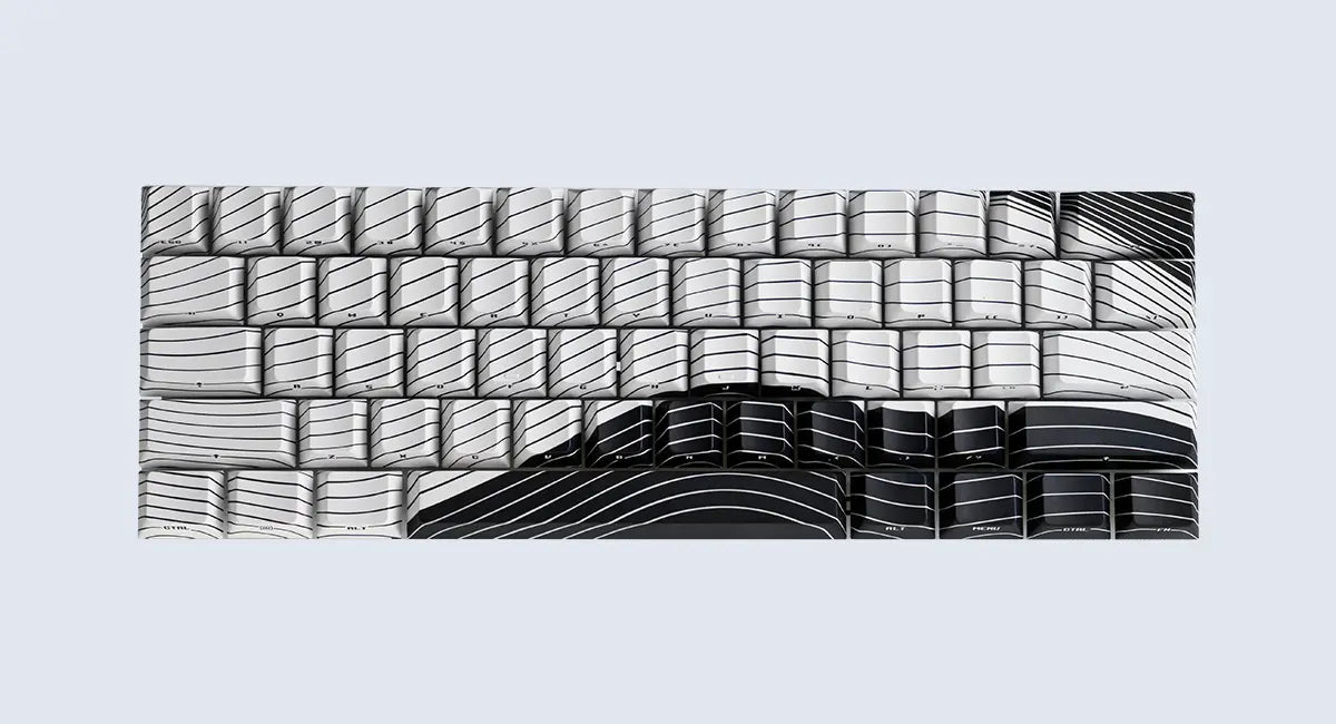 Magnetic Wave Keycap Set