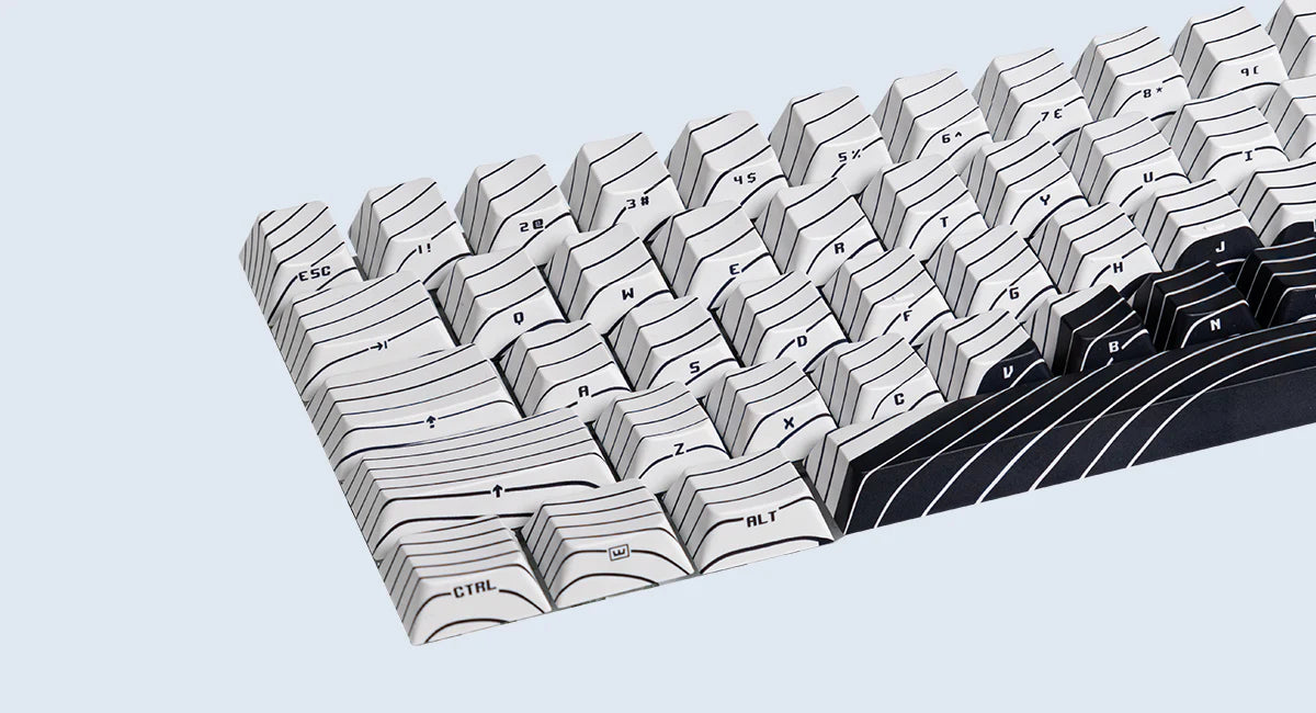 Magnetic Wave Keycap Set