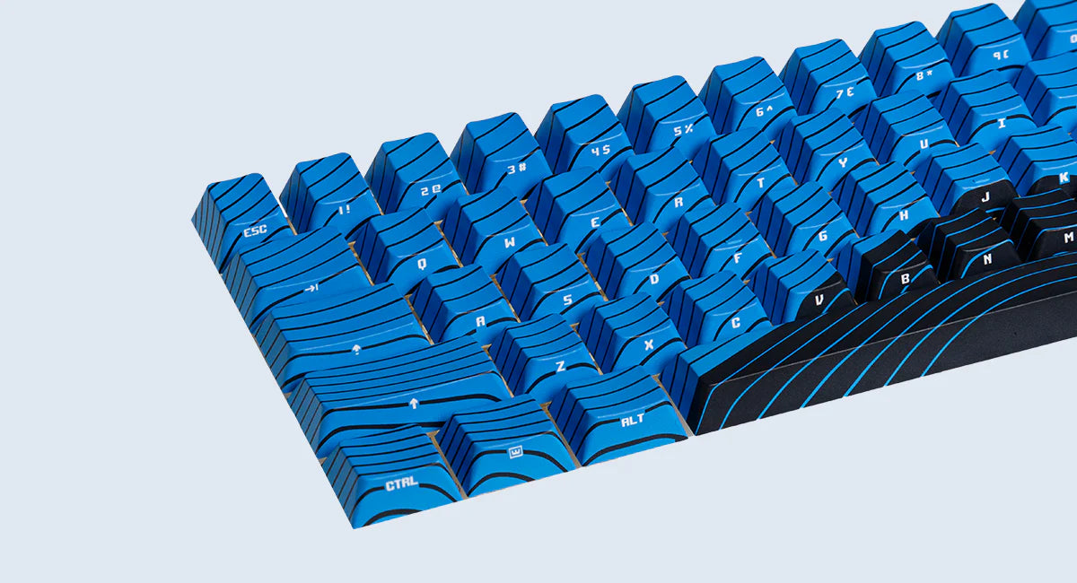 Magnetic Wave Keycap Set