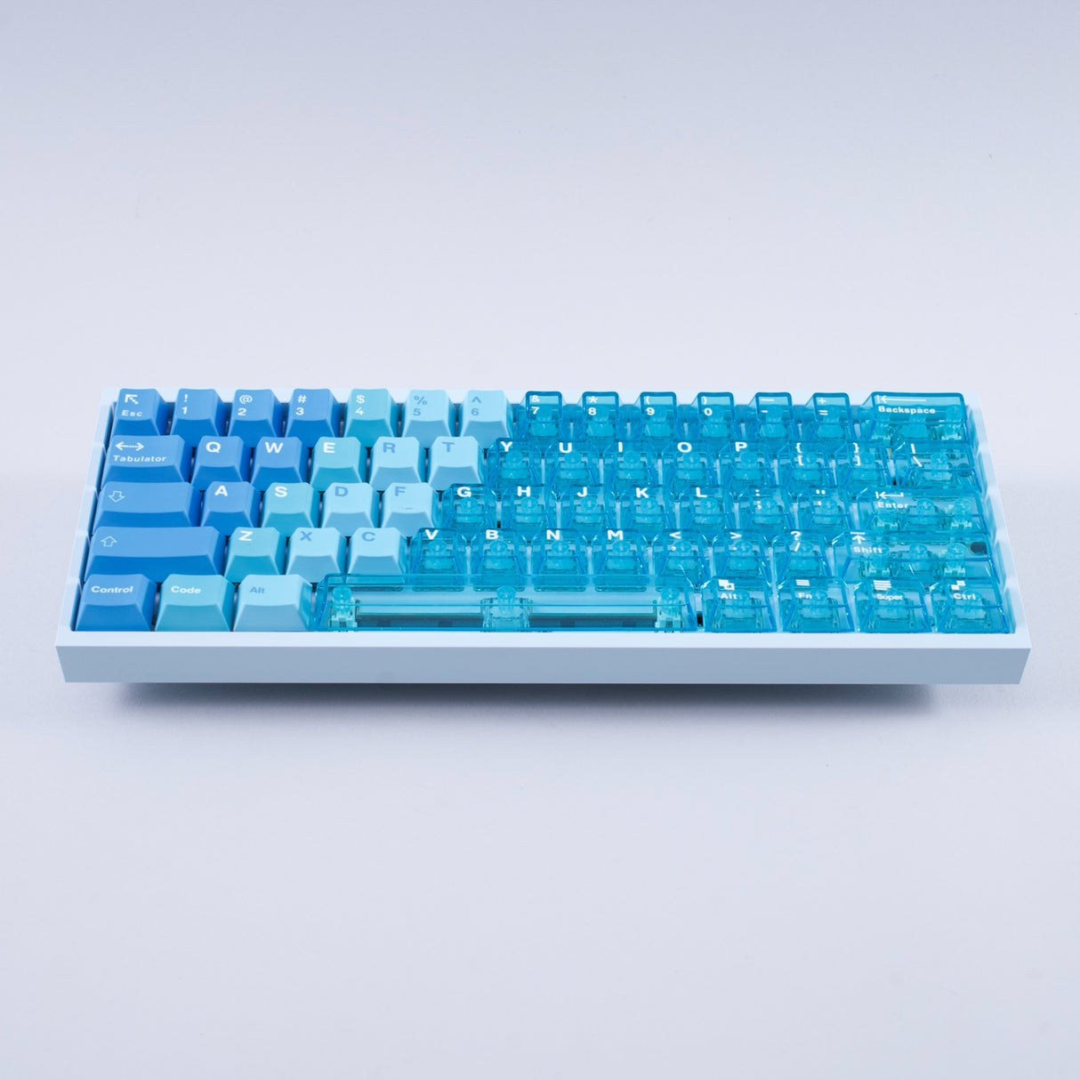 Mint Nova Keycaps Crystal PC Edtion