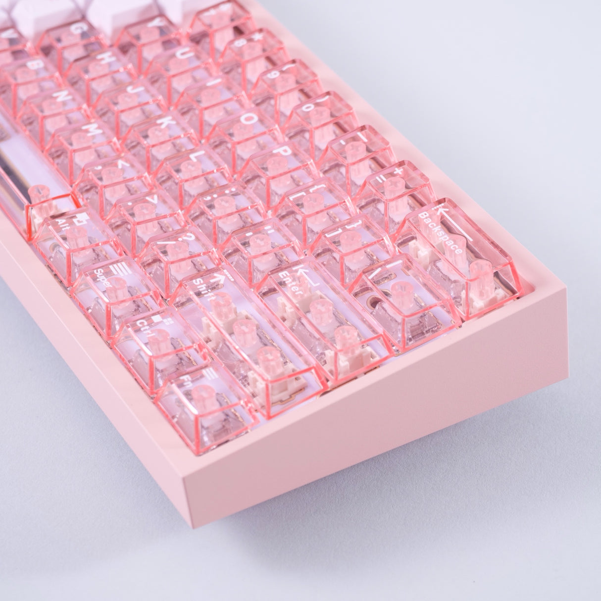Mint Nova Keycaps Crystal PC Edtion
