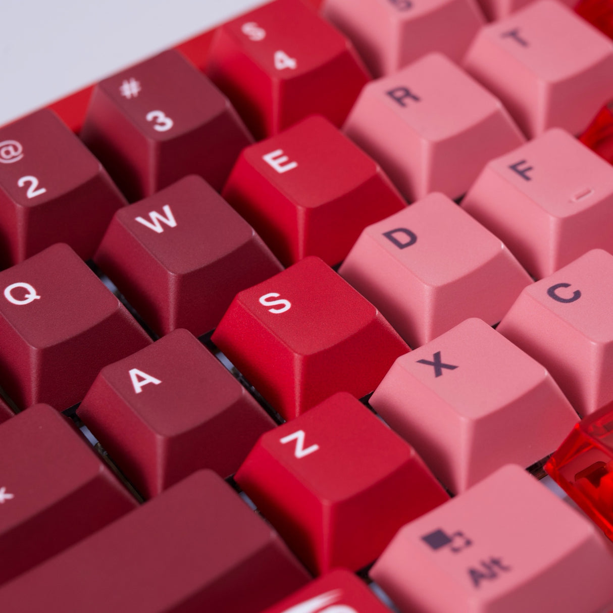 Mint Nova Keycaps Crystal PC Edtion