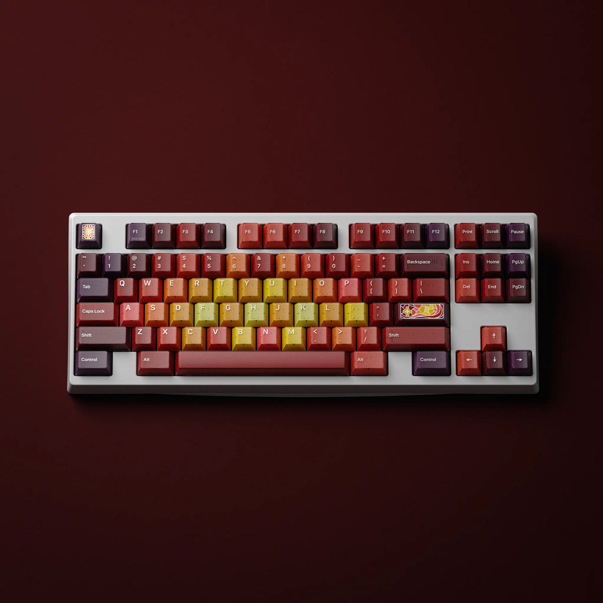 KAP Santa LLum keycaps