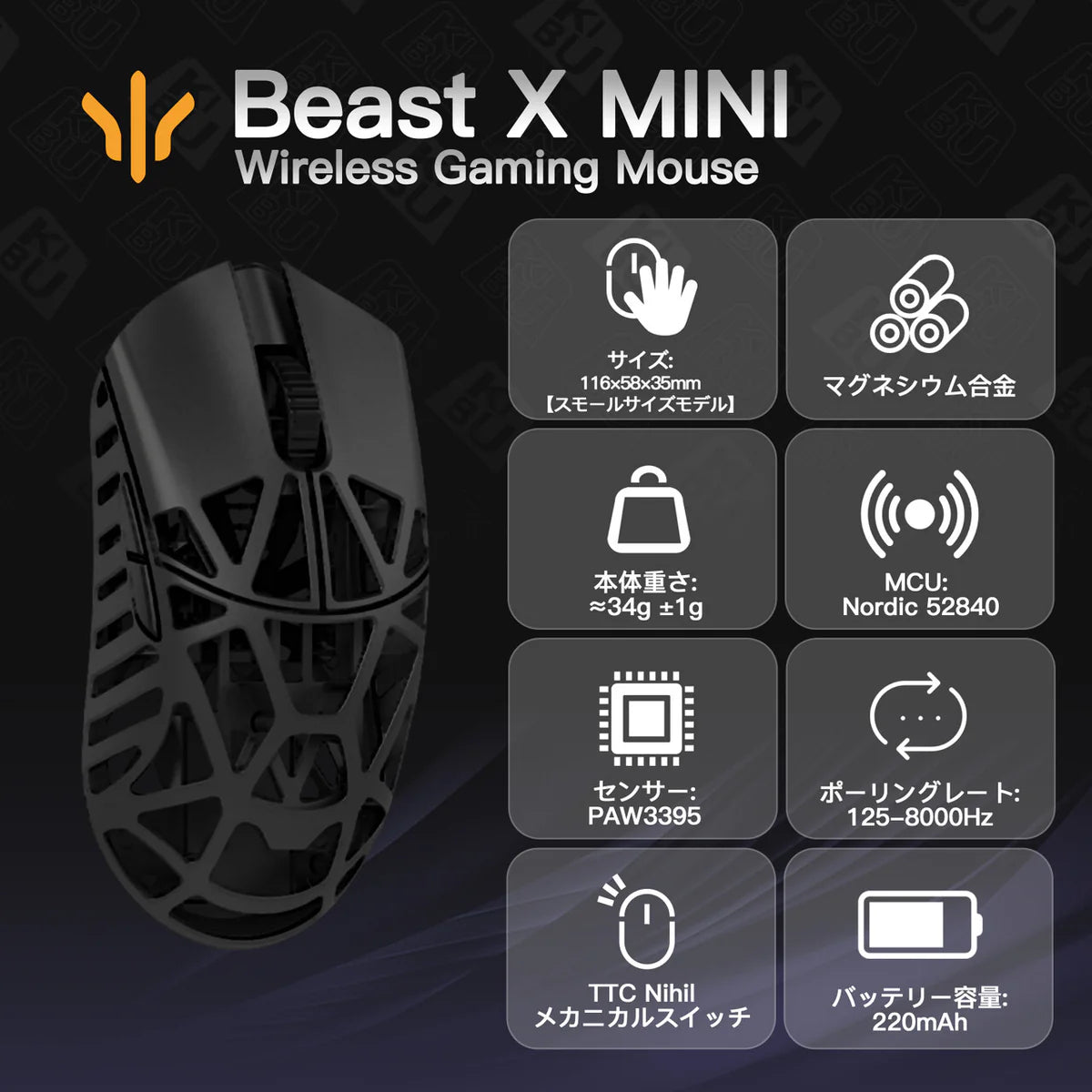 WL MOUSE BEASTX Mini