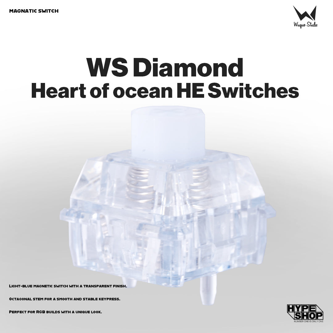 WUQUE STUDIO WS Diamond Heart of ocean HE Switches【磁気式スイッチ】