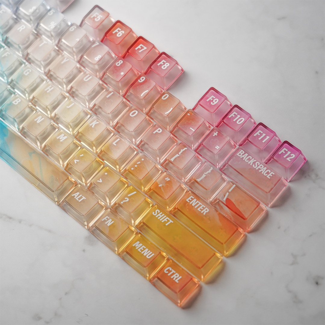 XVX Gorgeous-View keycaps Aurora