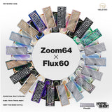 Zoom64 Case Kit ＋Flux60 HE Bundle with WS Flux Ocean Whisper Switch