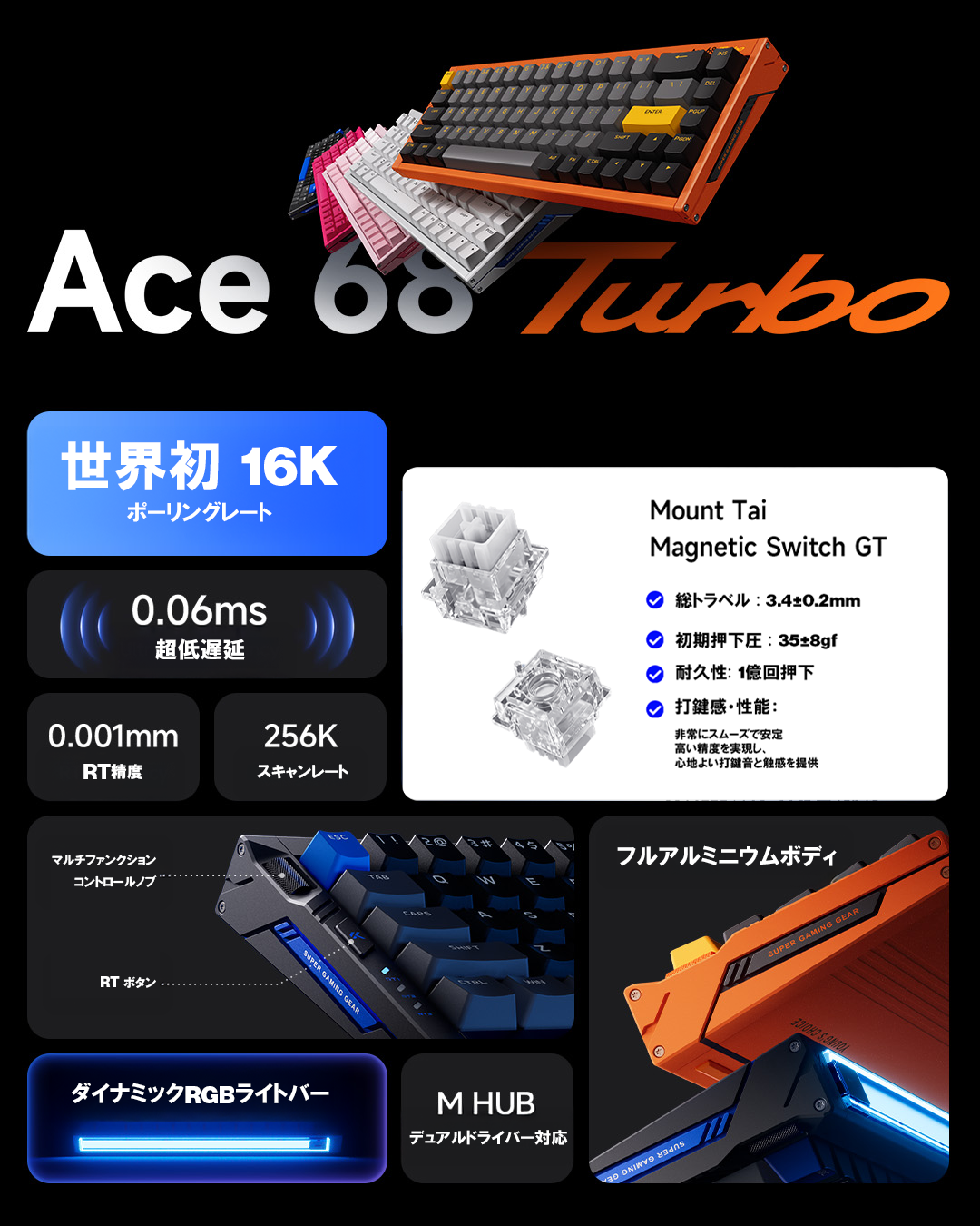 MCHOSE Ace68 Turbo