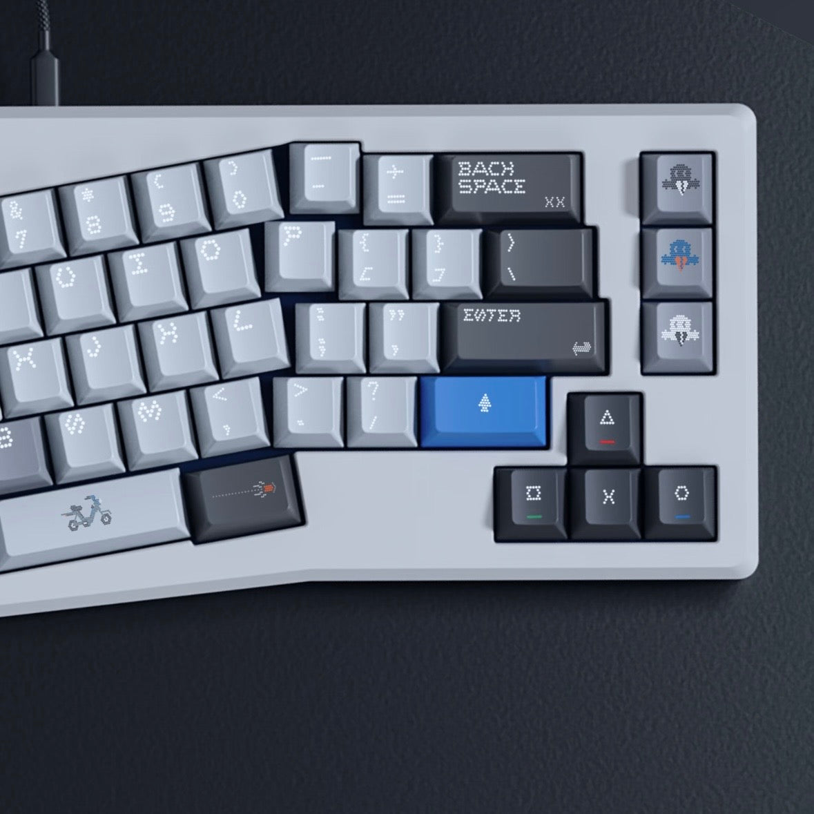 予約販売 HamonTap Dots Matrix R2 Keycaps