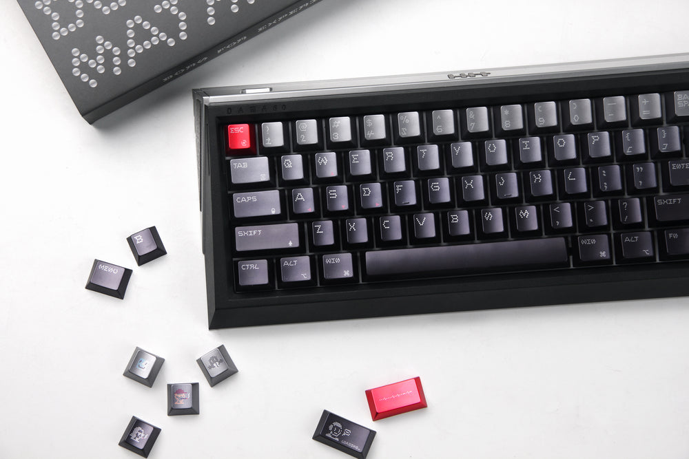 Matrix Keycaps HamonTap Dots Matrix Keycaps 126keys – HYPESHOP