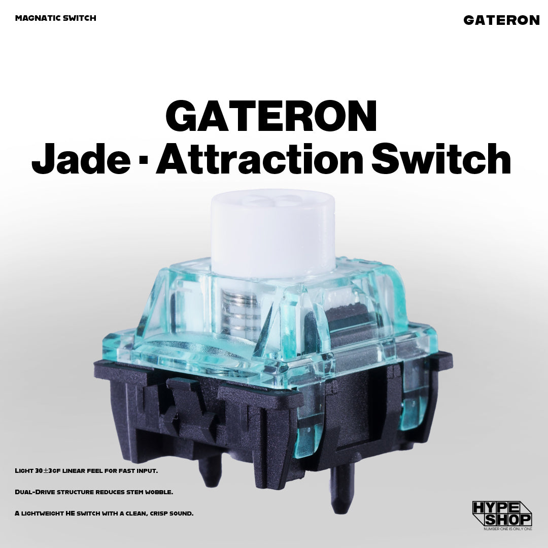 GATERON Magnetic Jade · Attraction HE Switch【磁気式スイッチ】