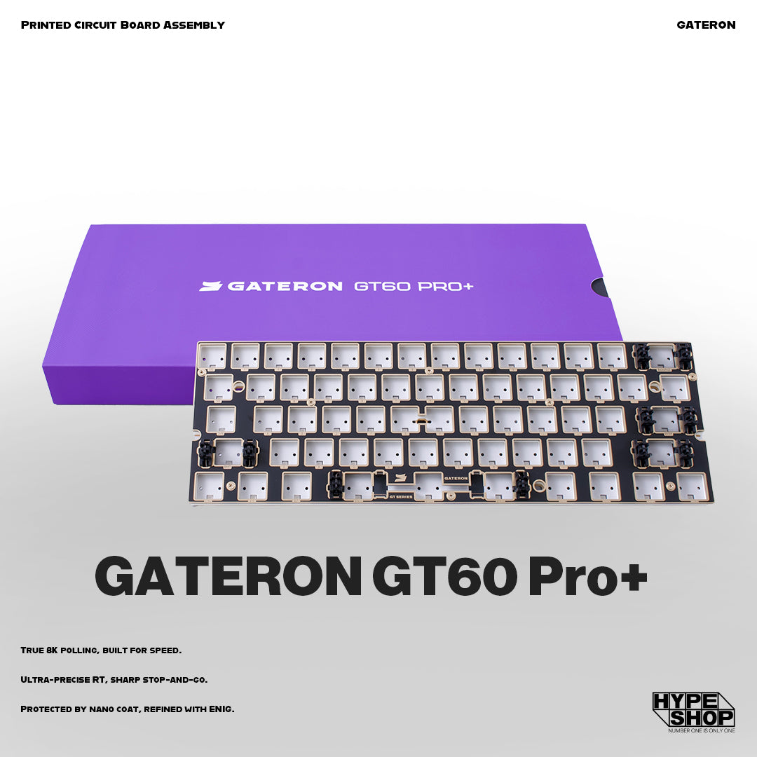 GATERON GT60 Pro+ HE Magnetic Keyboard PCB – HYPESHOP