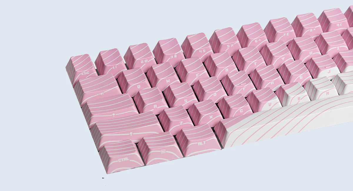 Magnetic Wave Keycap Set