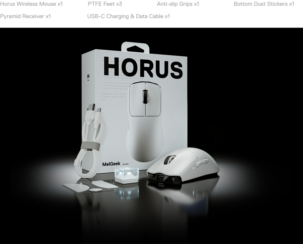 MelGeek HORUS Gaming Mouse – HYPESHOP MelGeek HORUS Gaming Mouse – HYPESHOP