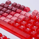 Mint Nova Keycaps Crystal PC Edtion