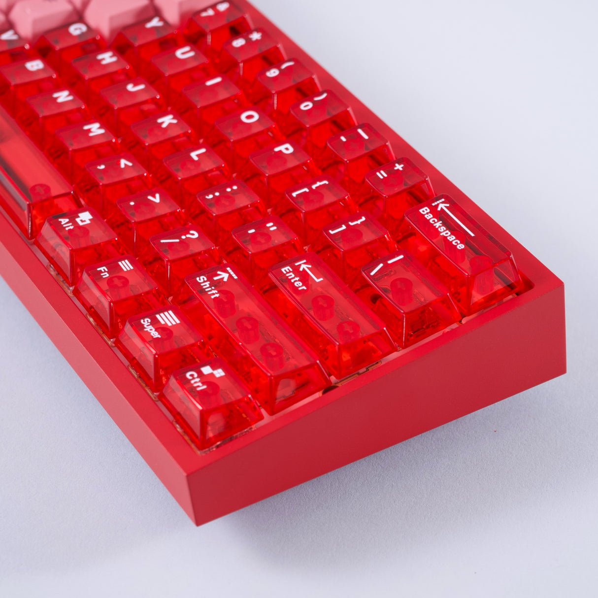 Mint Nova Keycaps Crystal PC Edtion