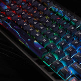 PIIFOX Astro Explorer Pixelated Side-printed OEM Profile Keycap Set 135 Keys