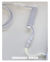 UNKNOWN ERROR Keyboards Coiled Cable Z57 white