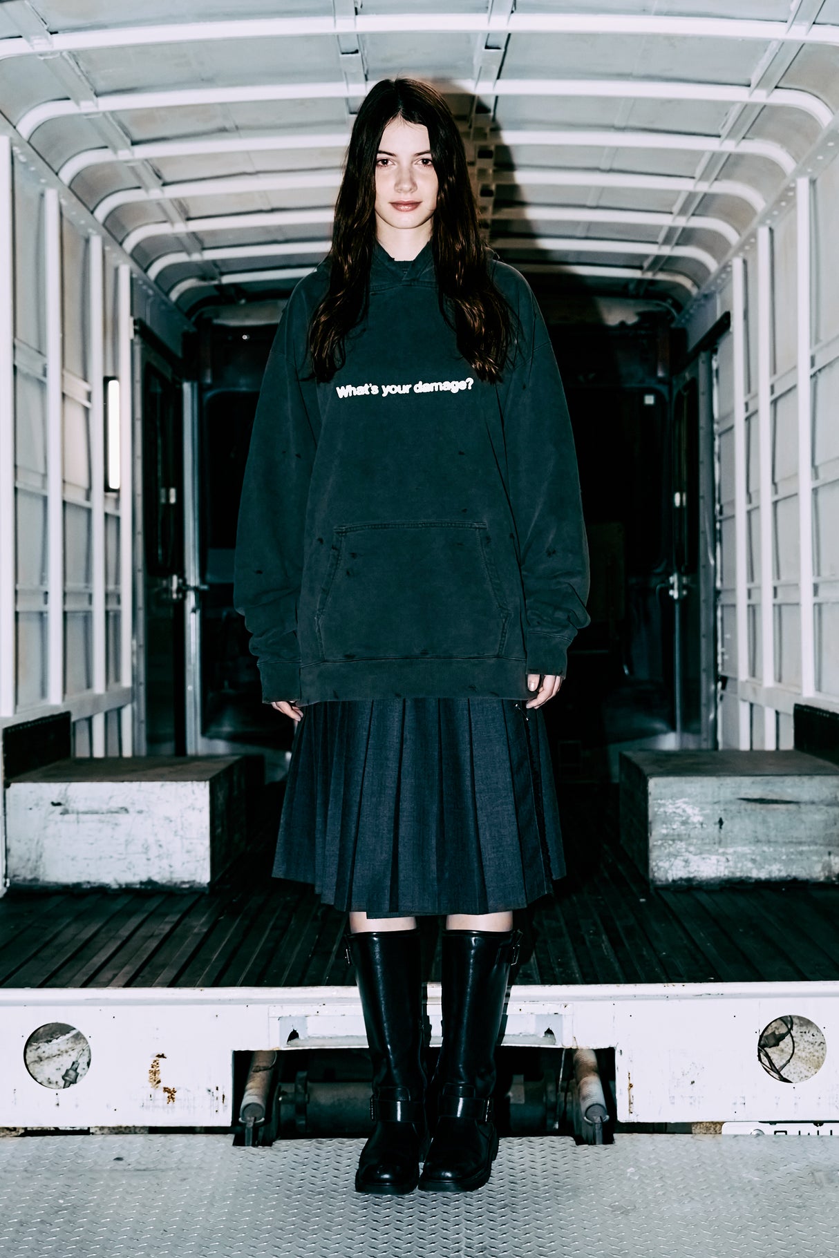 WAY DAMAGED HOODIE