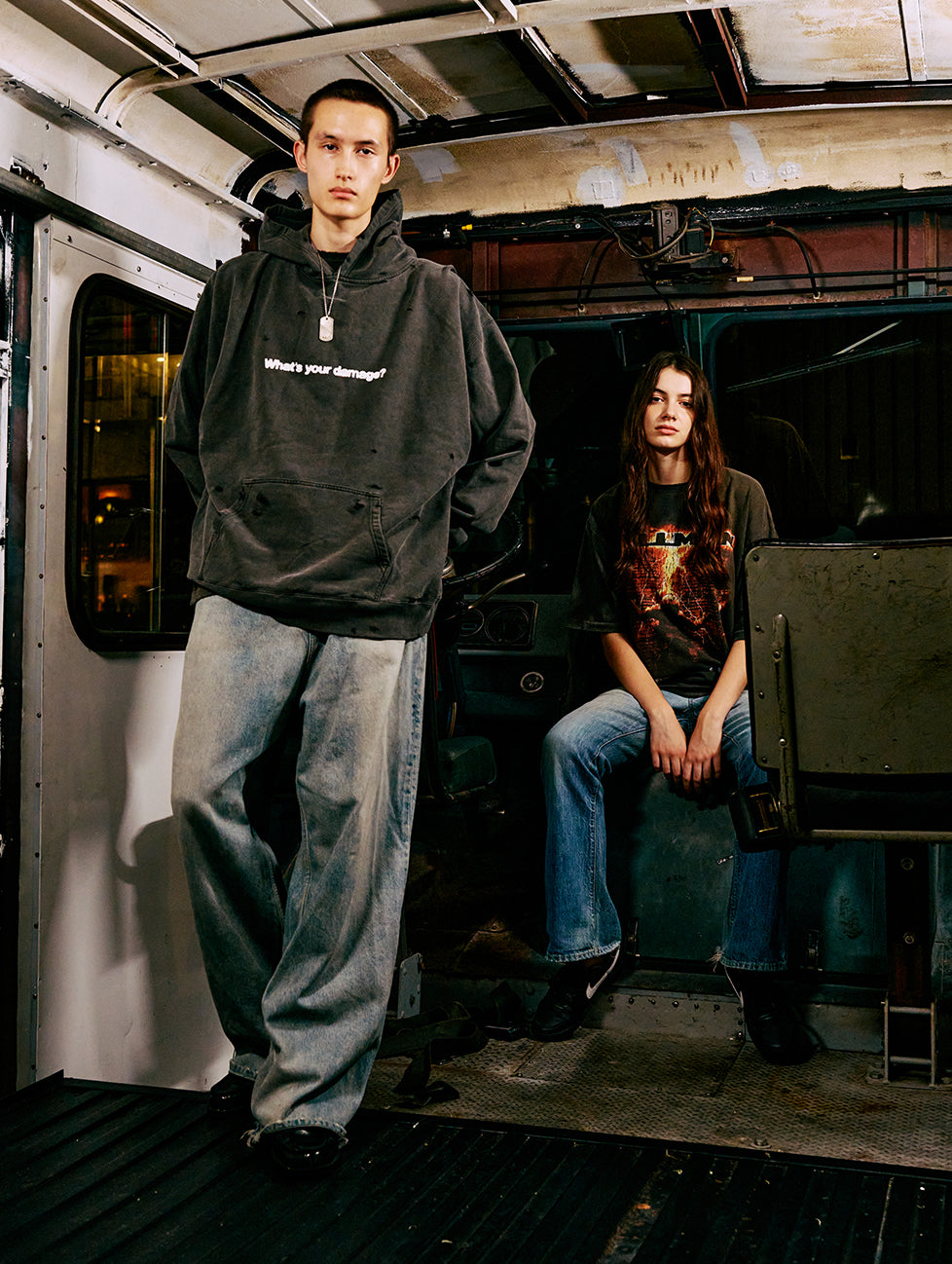 WAY DAMAGED HOODIE
