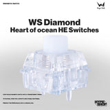 WUQUE STUDIO WS Diamond Heart of ocean HE Switches【磁気式スイッチ】
