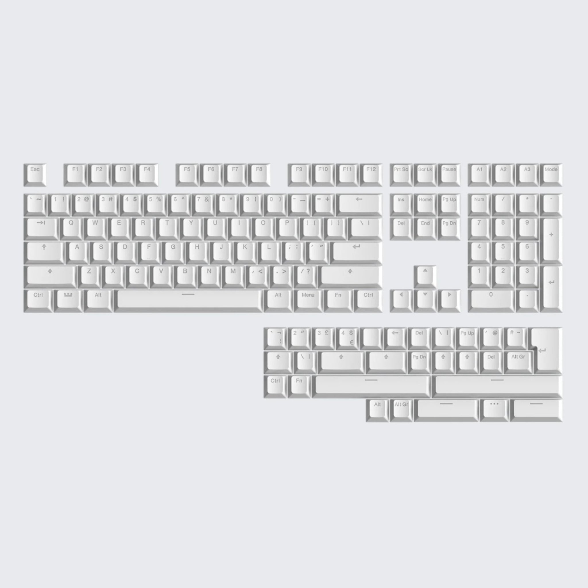 Wooting ダブルショット Backlit PBT キーキャップ Wooting Double-shot PBT Keycap Set – HYPESHOP