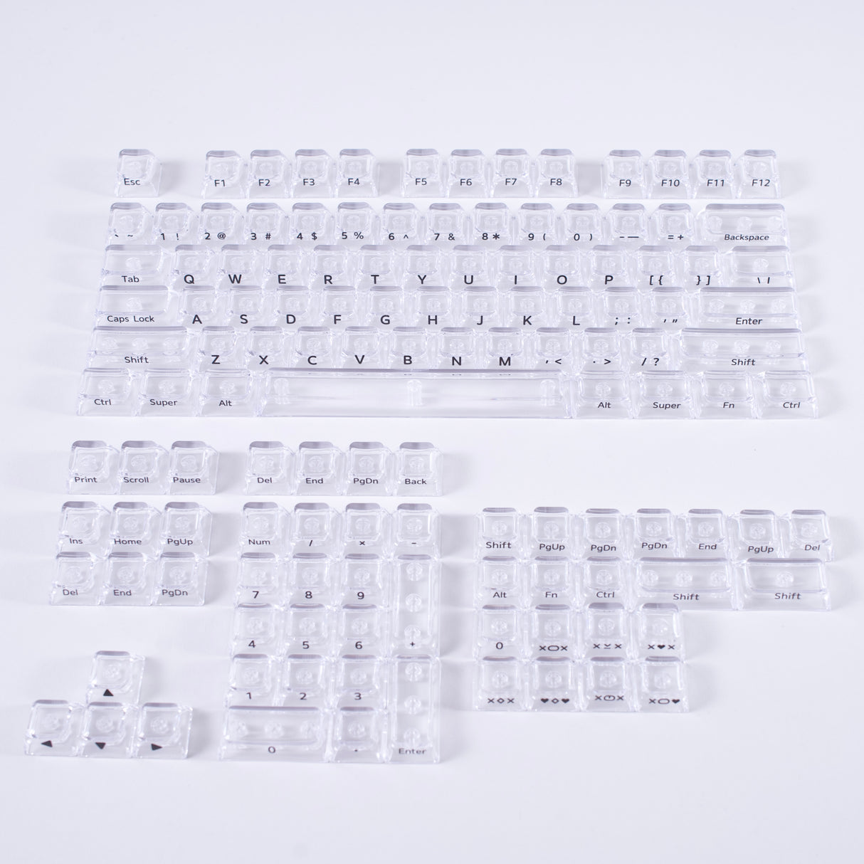 XVX Arctic Transparent Keycap