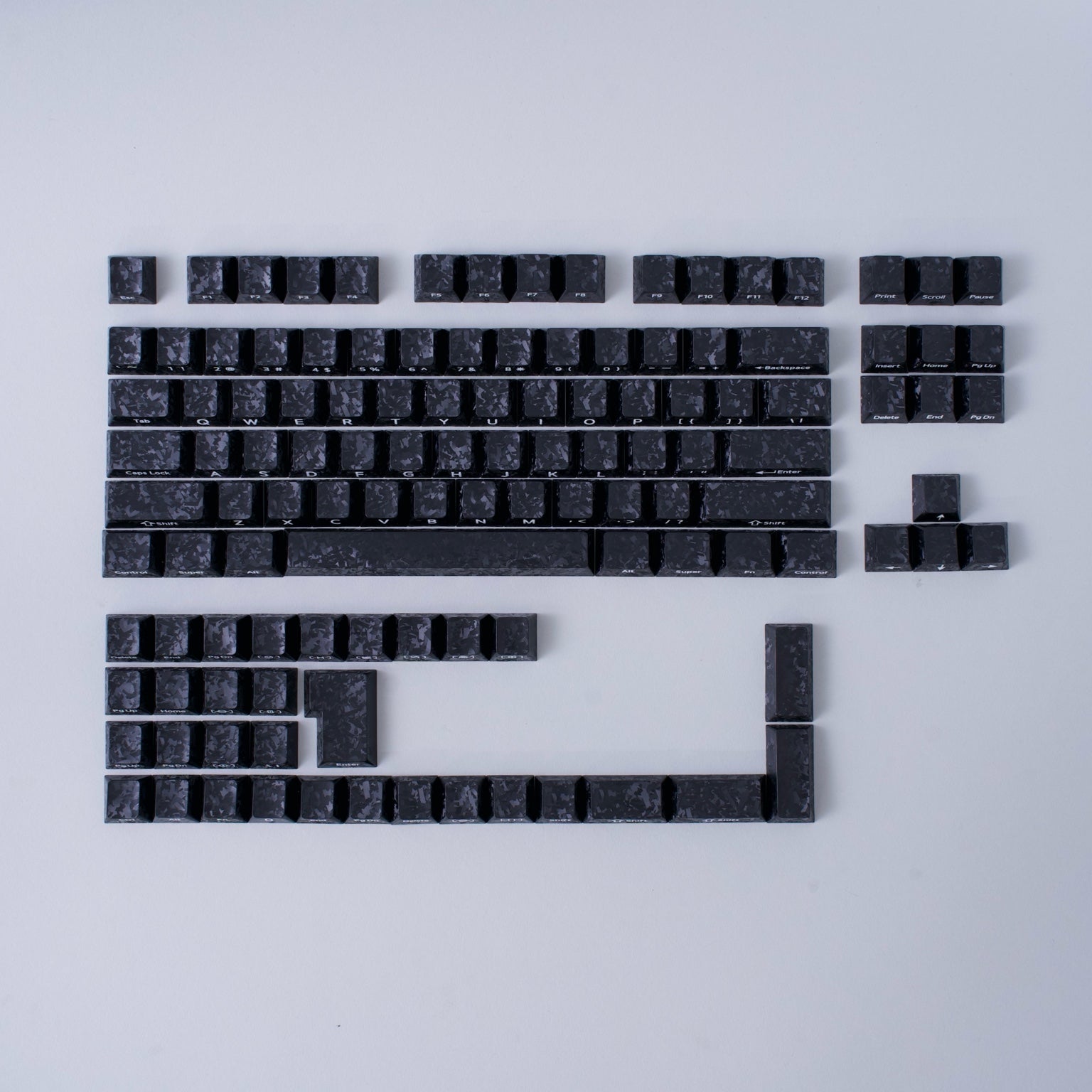 XVX Forged Carbon-Look Keycaps Black – HYPESHOP