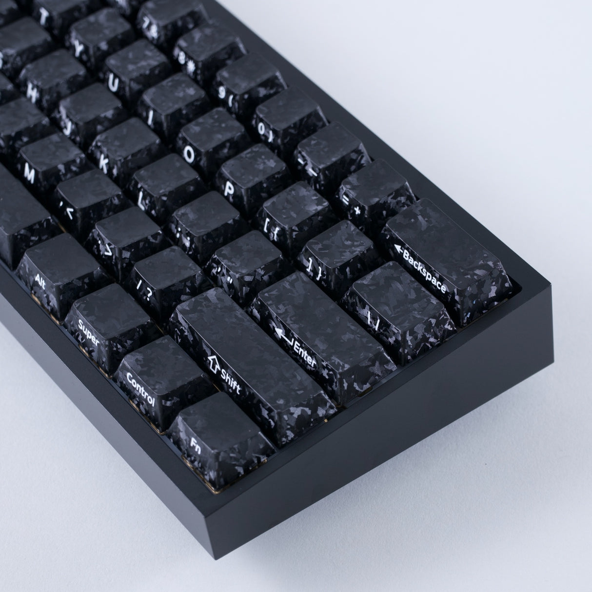 XVX Forged Carbon-Look Keycaps Black