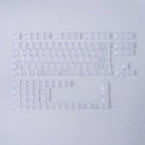 XVX Forged Carbon-Look Keycaps White