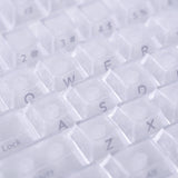 XVX Forged Carbon-Look Keycaps White