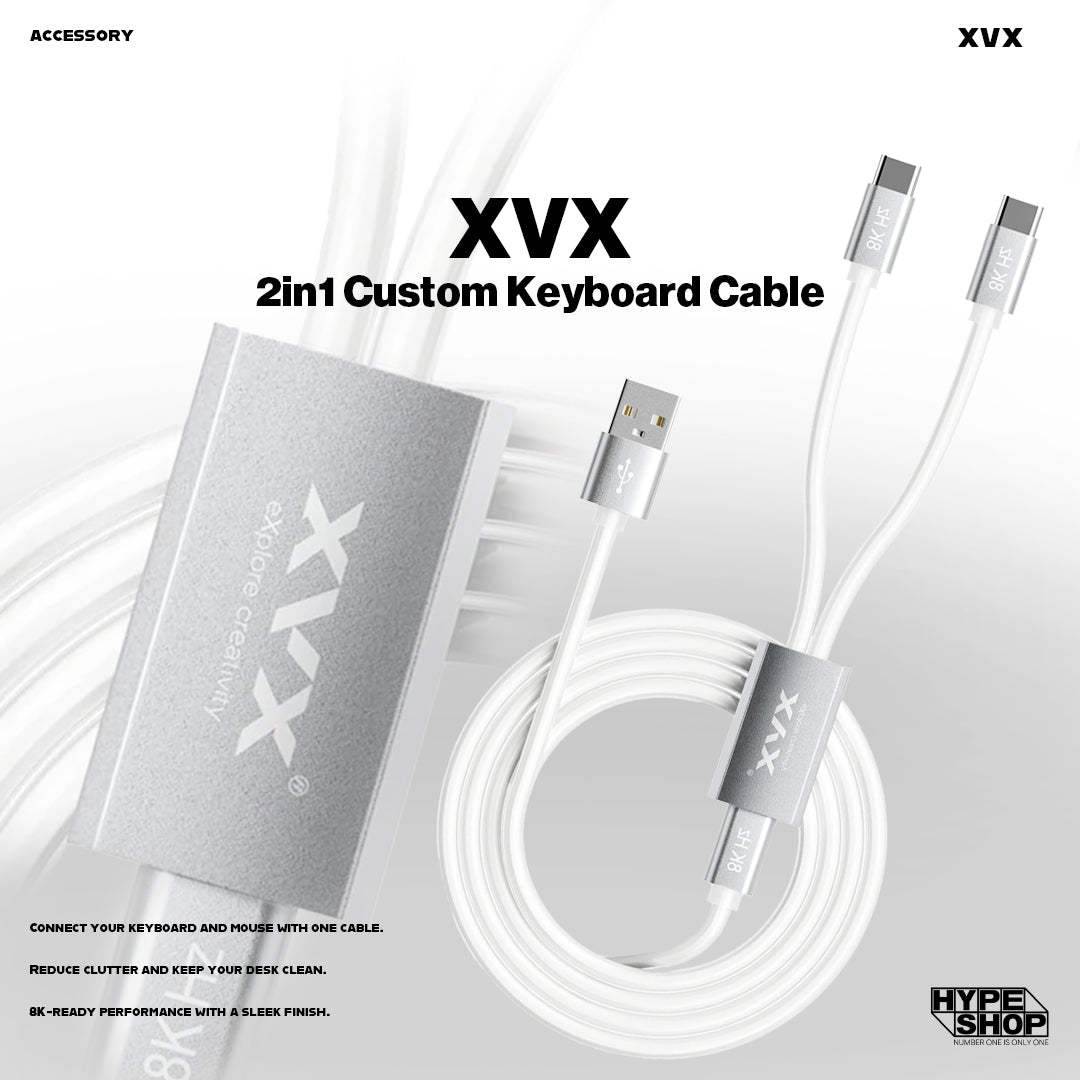 XVX 2in1 Custom Keyboard Cable