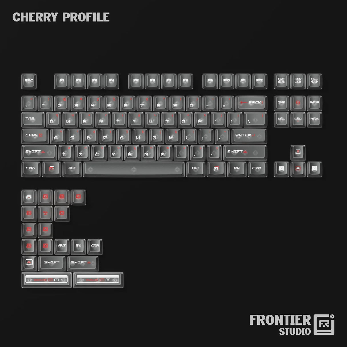 Frontier Shadow keycaps