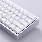 XVX Forged Carbon-Look Keycaps White