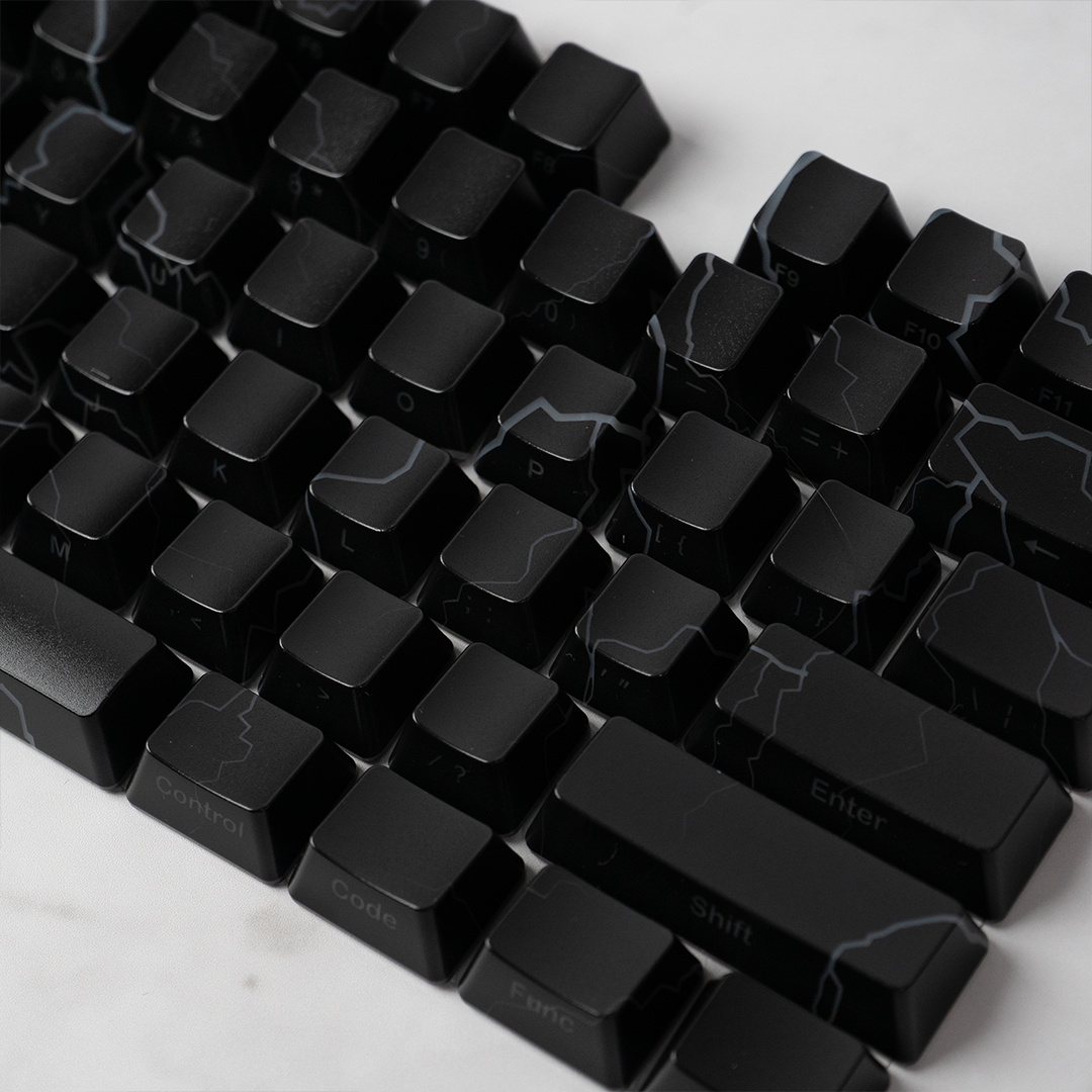 XVX Lightning Version Pattern Keycaps