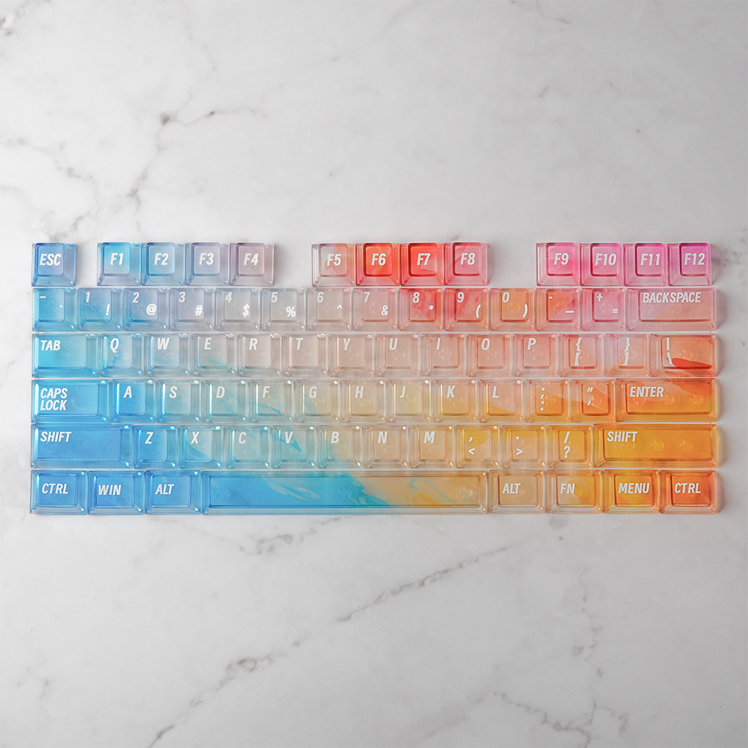 XVX Gorgeous-View keycaps Aurora