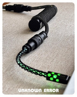 UNKNOWN ERROR Keyboards Coiled Cable Z57