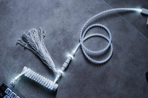 UNKNOWN ERROR Keyboards Coiled Cable D20 cool white