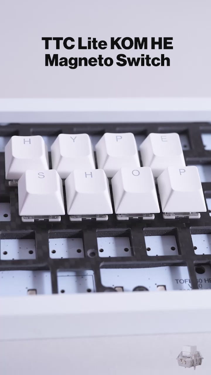 TTC Lite KOM HE Magneto Switch 打鍵音